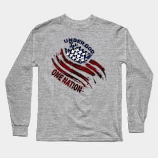 Under God 1 Nation Long Sleeve T-Shirt